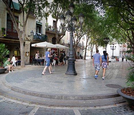 La plaza de Sant Agustí Vell